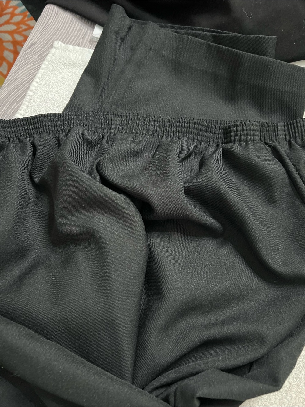 Alfred Dunner Women’s 24W Black Pull On Dress Pants Elastic Waist Pockets